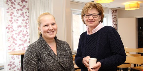 Mary Olsson och Margot Lind